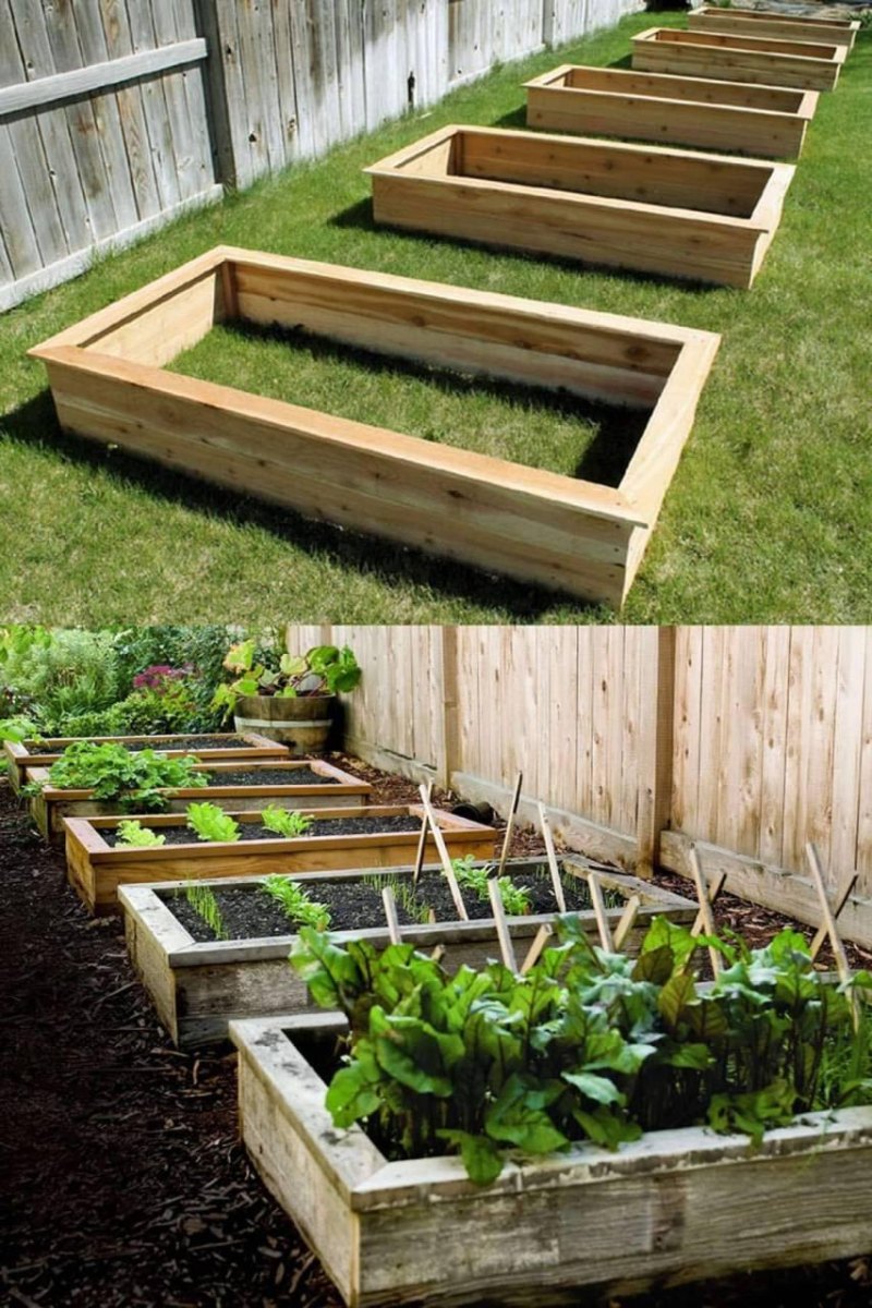Affordable DIY raised bed