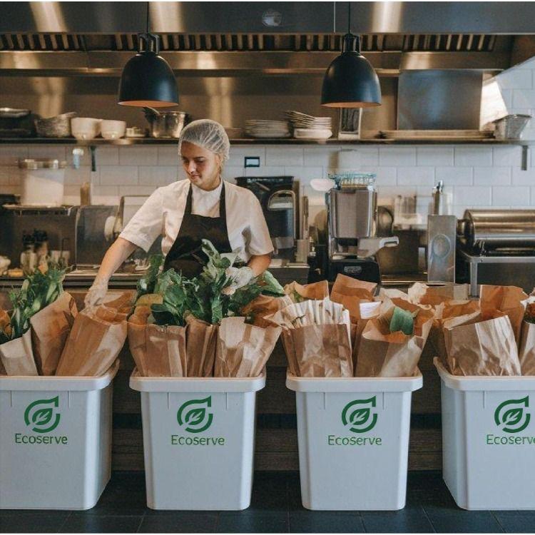 Restaurant compostable bags