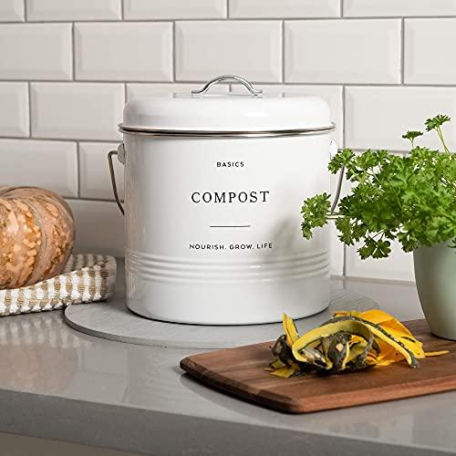 Farmhouse kitchen compost bin idea