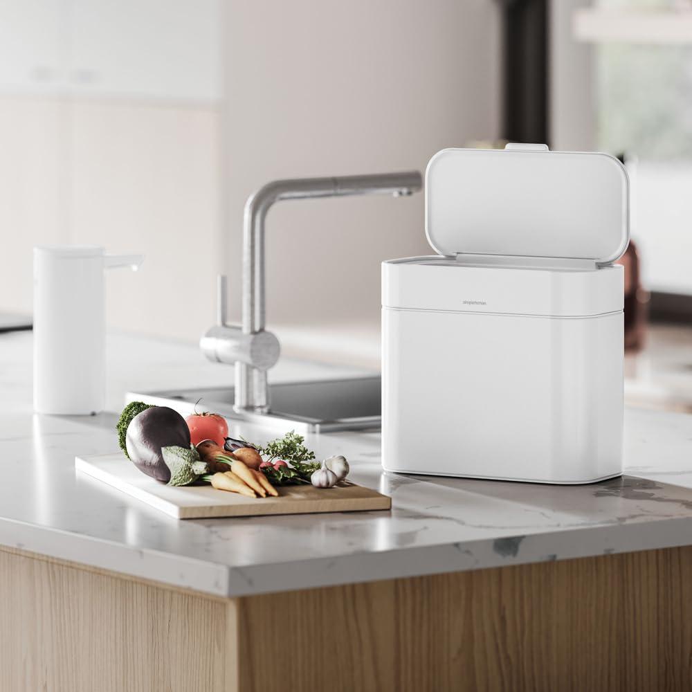 Modern minimalist compost bin style
