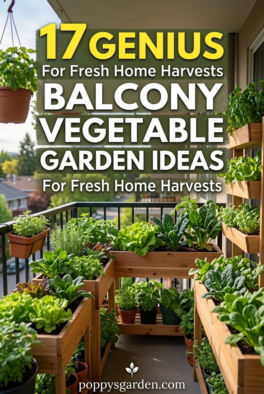 17 Genius Balcony Vegetable Garden Ideas
