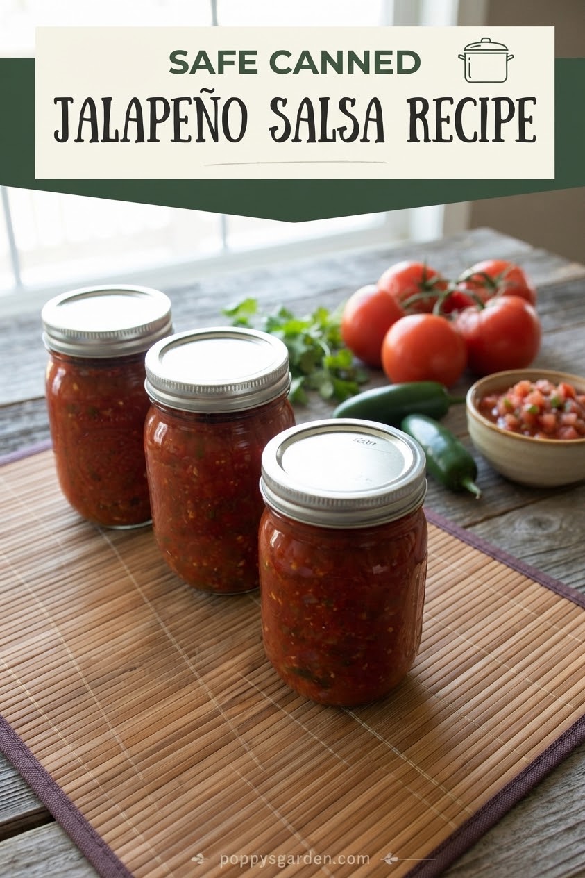 Safe Canned Jalapeño Salsa Recipe