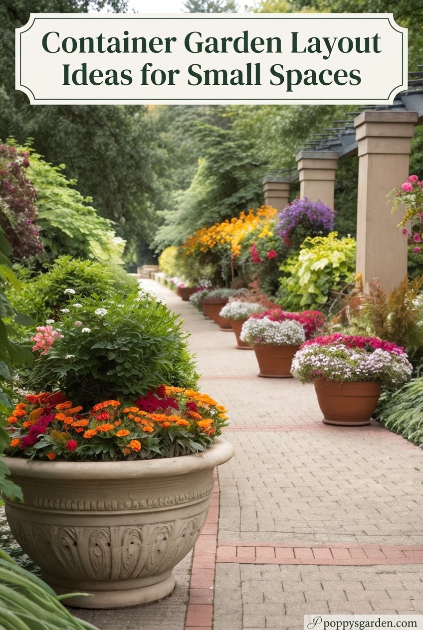 Container Garden Layout Ideas for Small Spaces