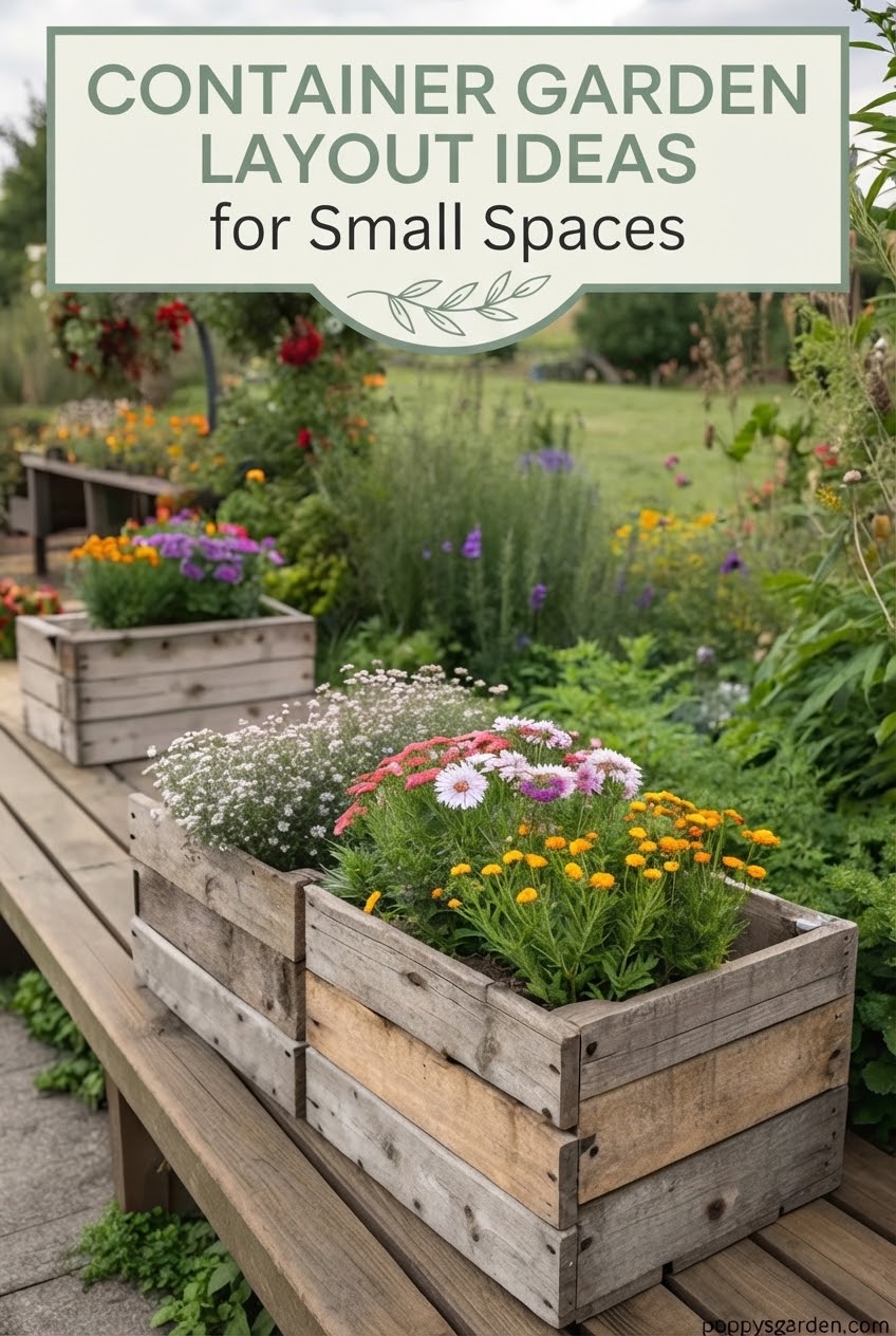 Container Garden Layout Ideas for Small Spaces