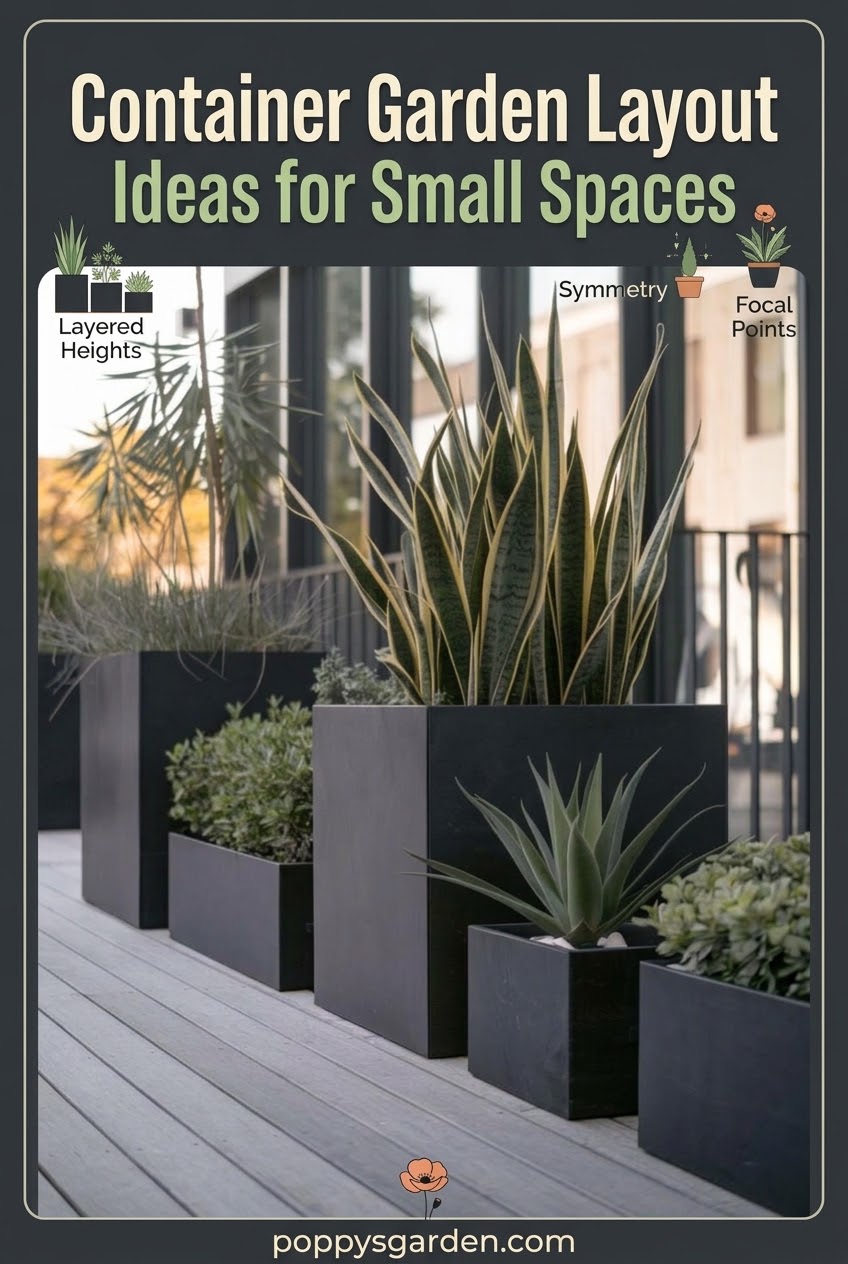 Container Garden Layout Ideas for Small Spaces