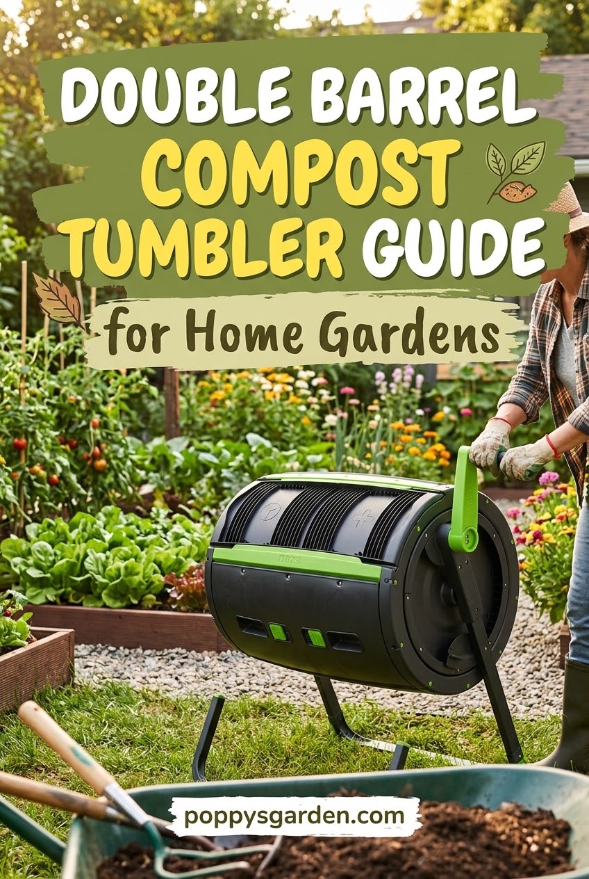 Double Barrel Compost Tumbler Guide for Home Gardens