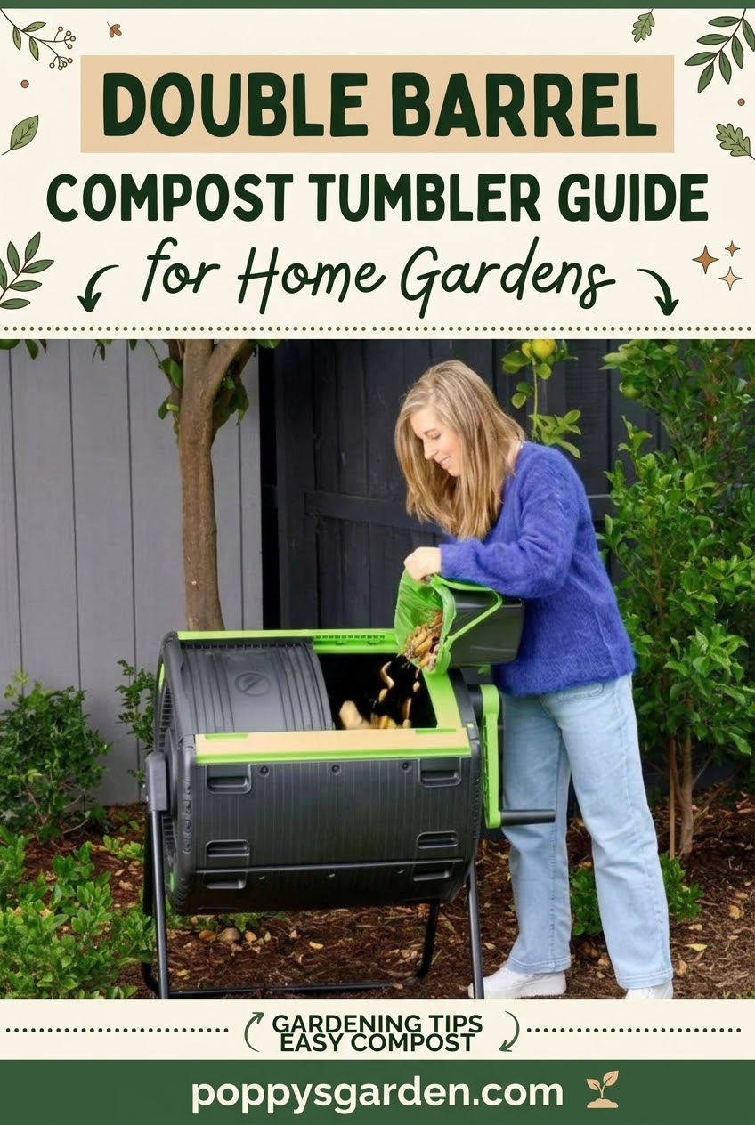 Double Barrel Compost Tumbler Guide for Home Gardens