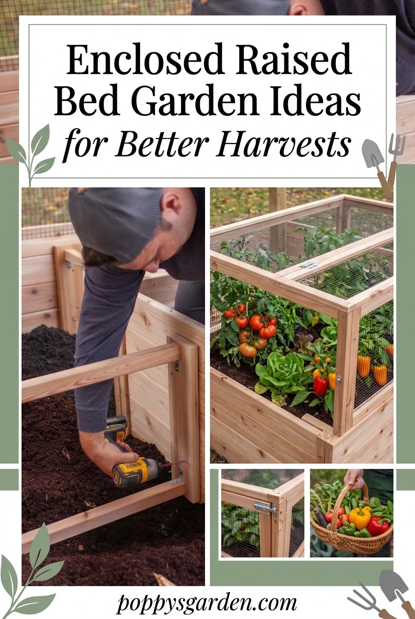 Enclosed Raised Bed Garden Ideas for Better Harvests