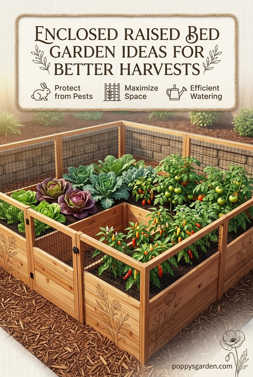 Enclosed Raised Bed Garden Ideas for Better Harvests