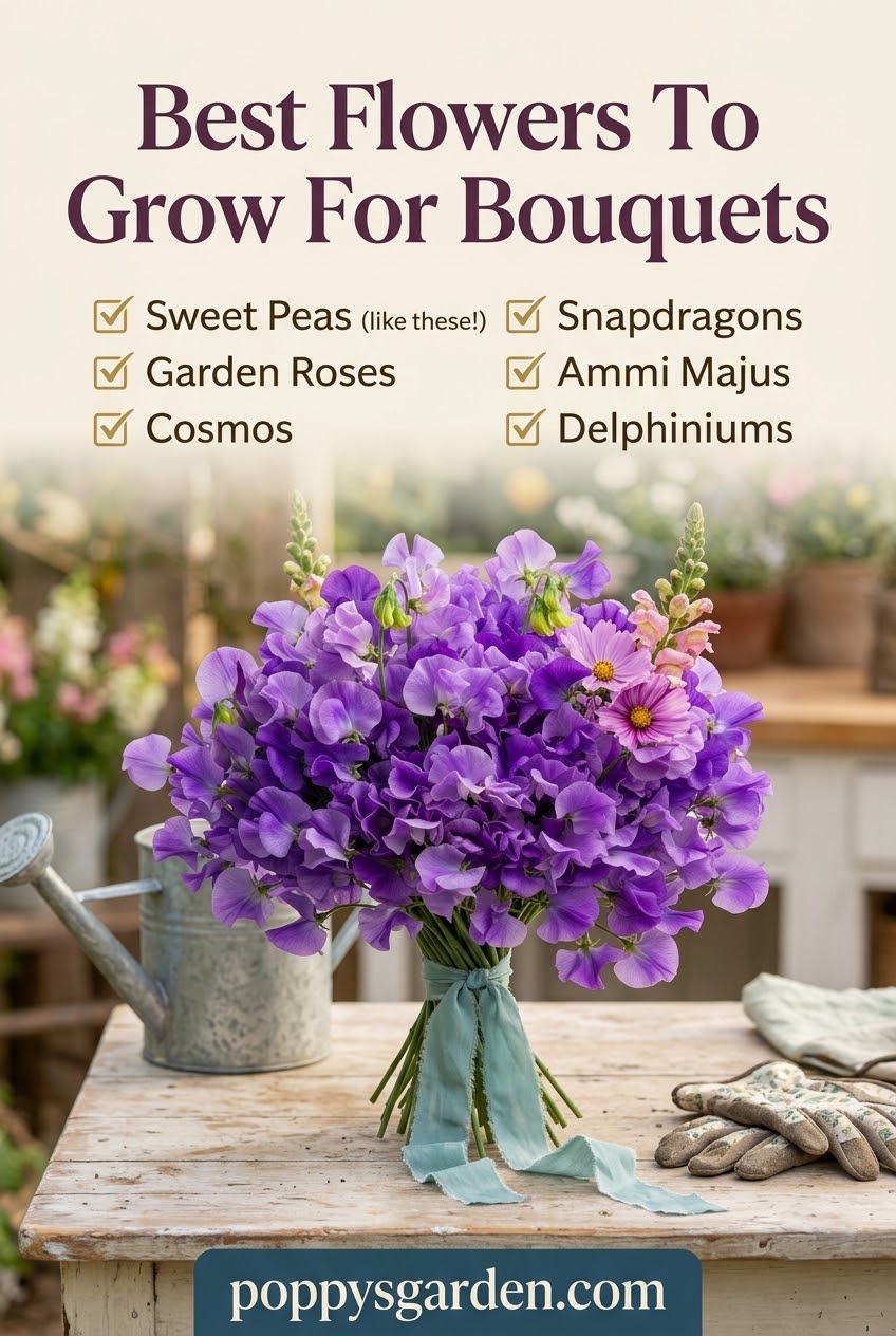 Best Flowers To Grow For Bouquets