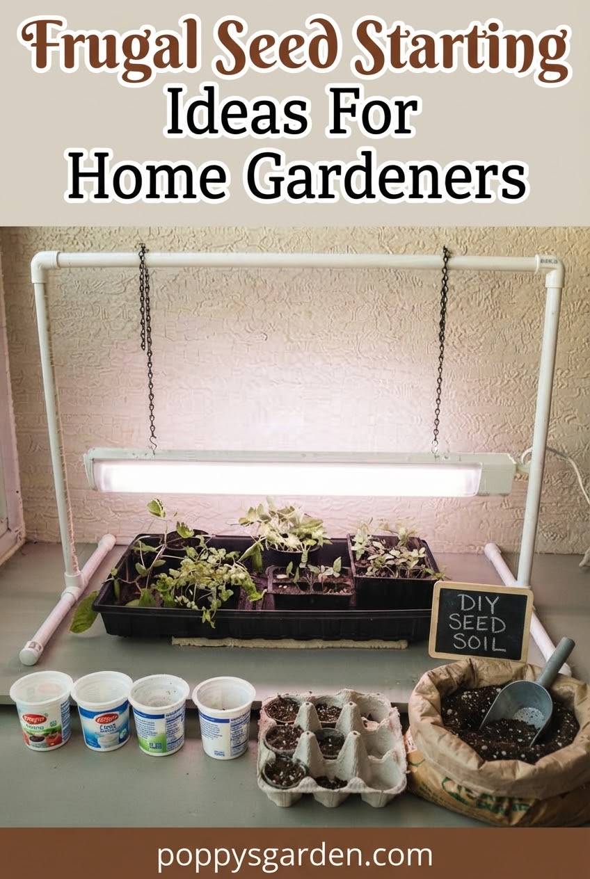Frugal Seed Starting Ideas For Home Gardeners