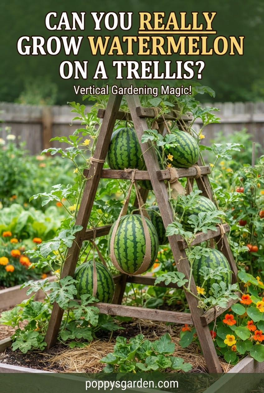 Can You Really Grow Watermelon on a Trellis?