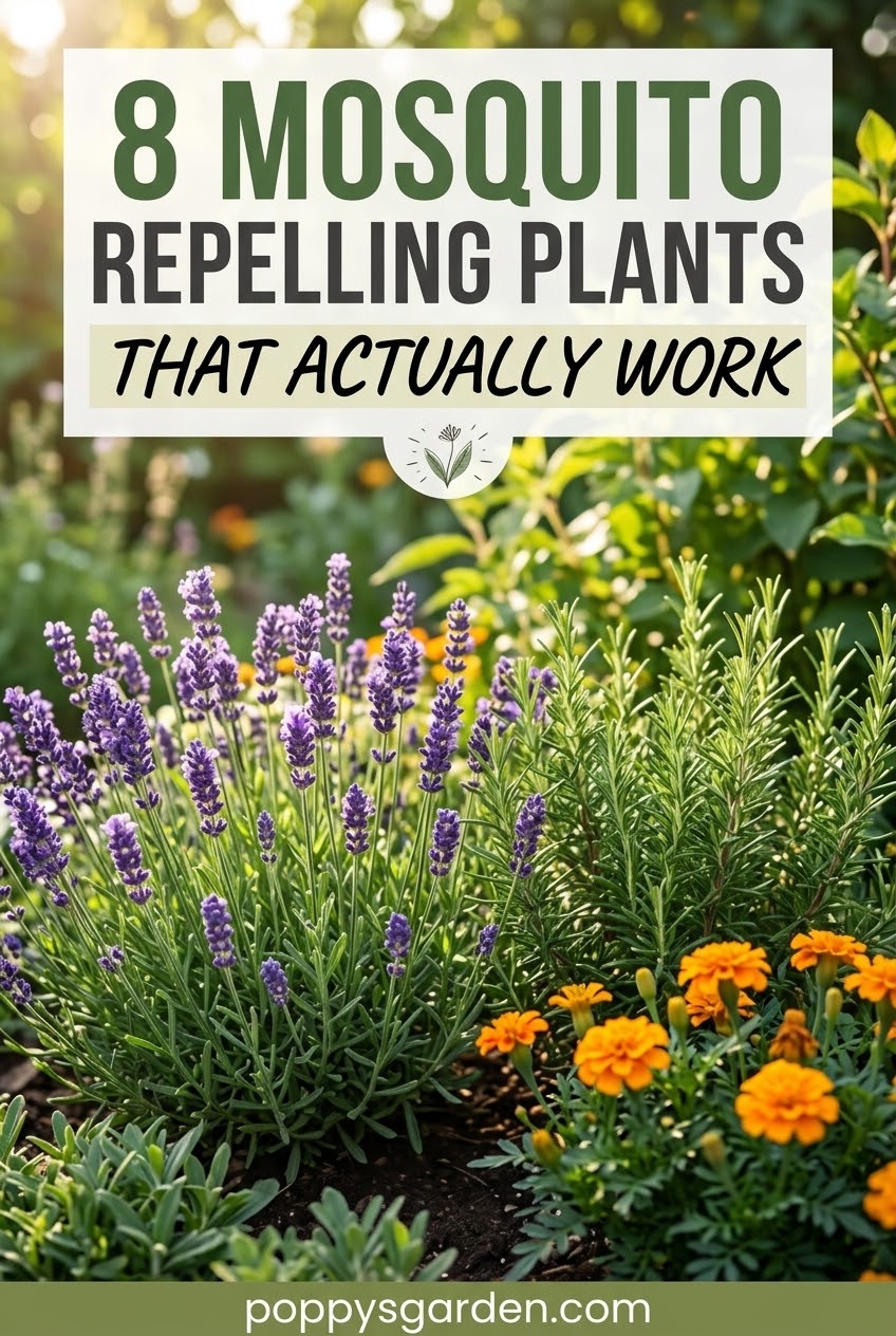 8 Mosquito Repelling Plants That Actually Work