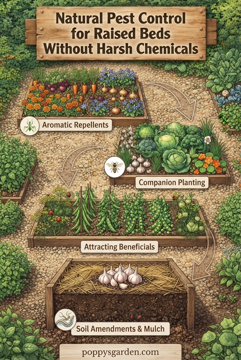 Natural Pest Control for Raised Beds Without Harsh Chemicals