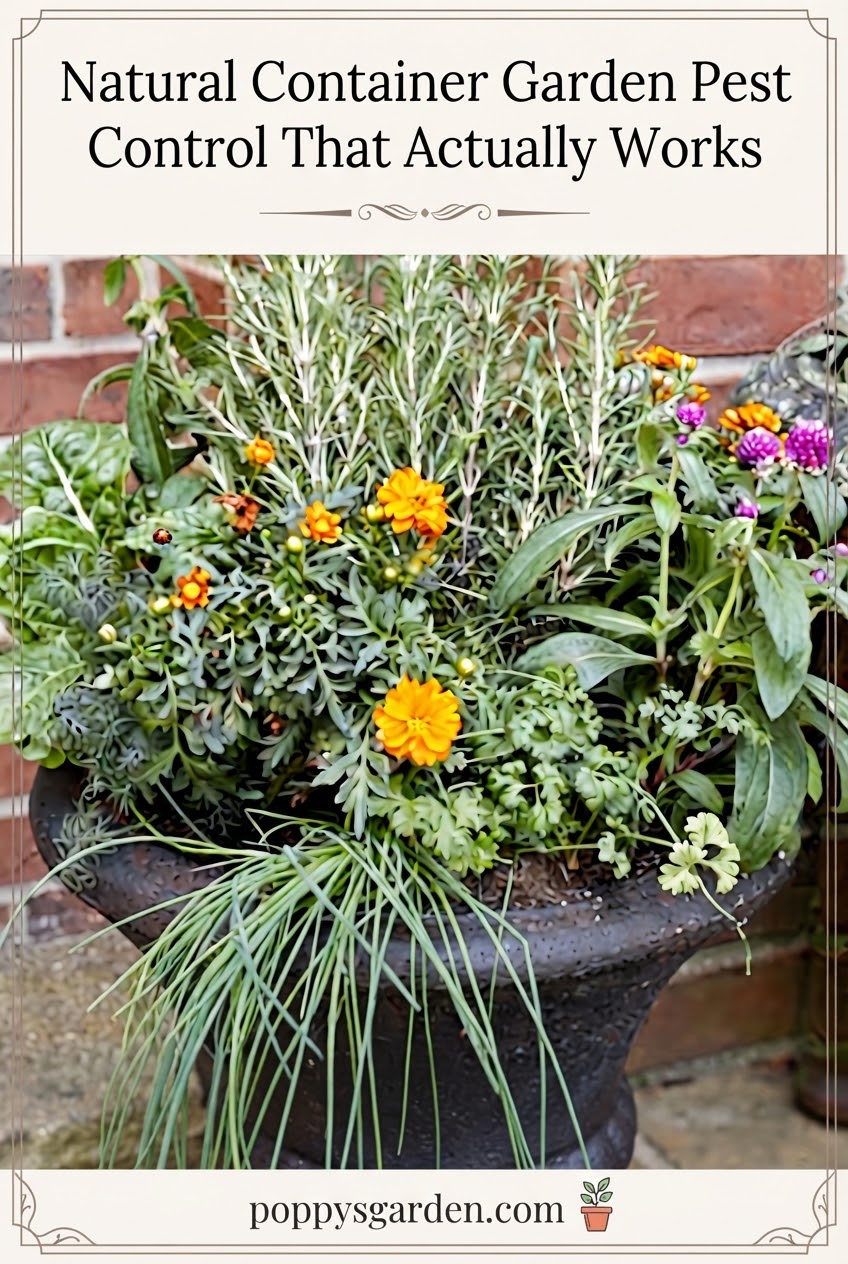 Natural Container Garden Pest Control That Actually Works