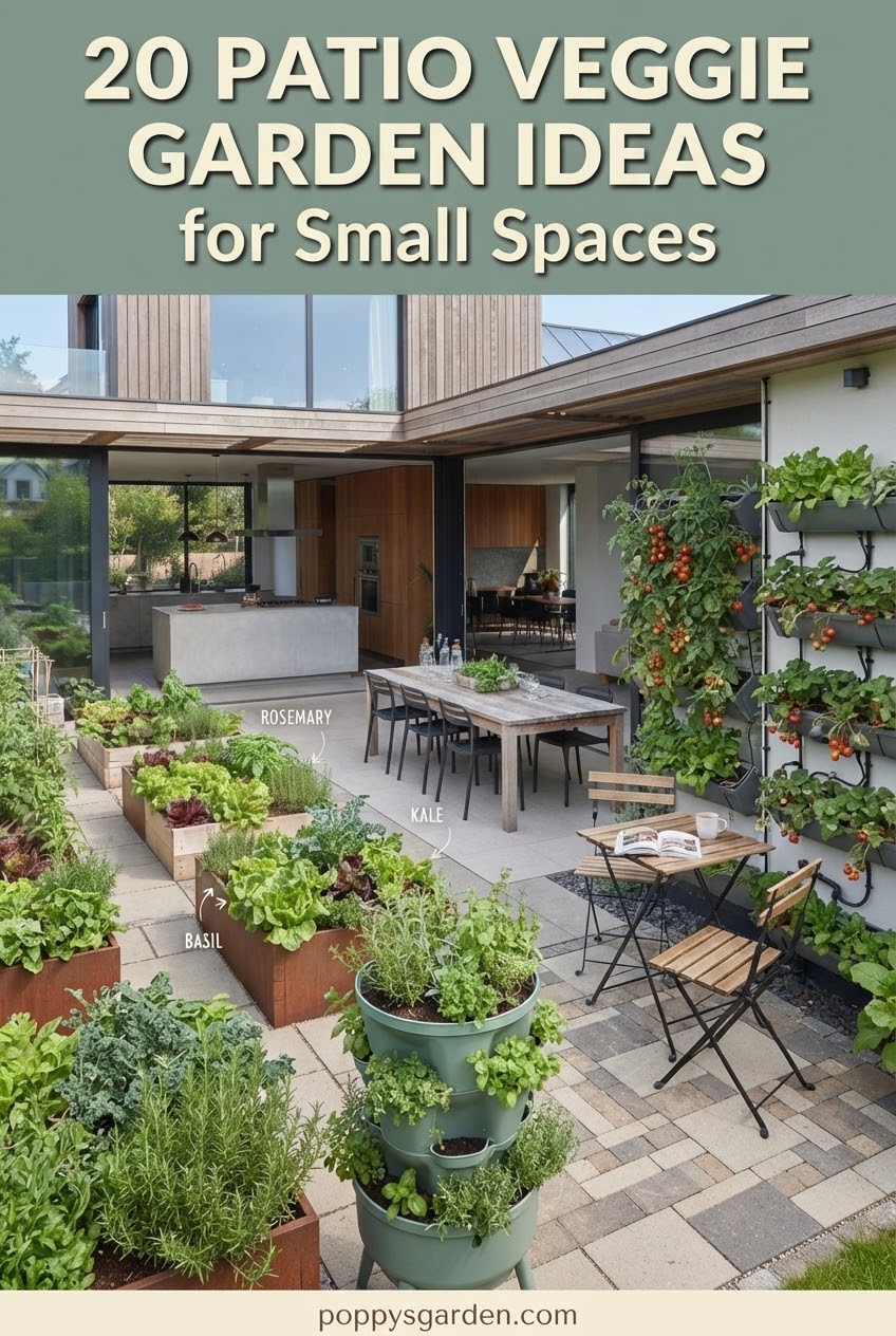 20 Patio Veggie Garden Ideas for Small Spaces