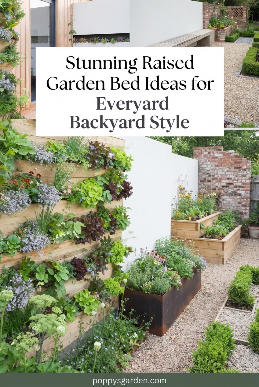 Stunning Raised Garden Bed Ideas for Every Backyard Style