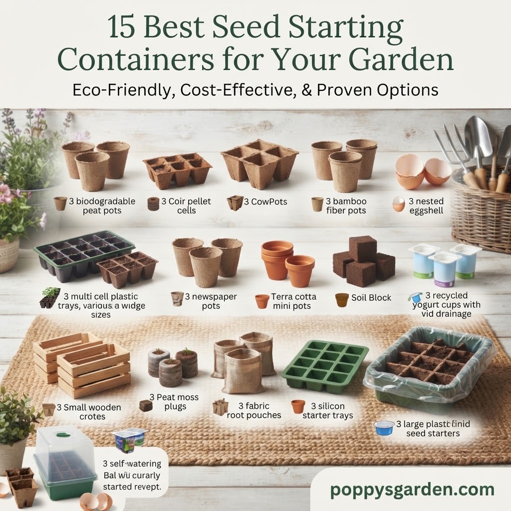 15 Best Seed Starting Containers for Your Garden