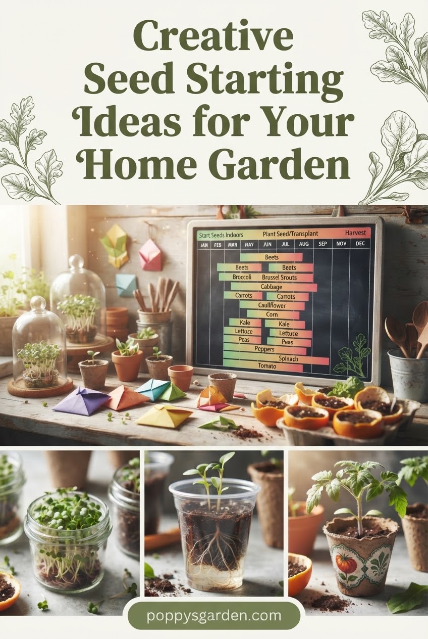 Creative Seed Starting Ideas for Your Home Garden