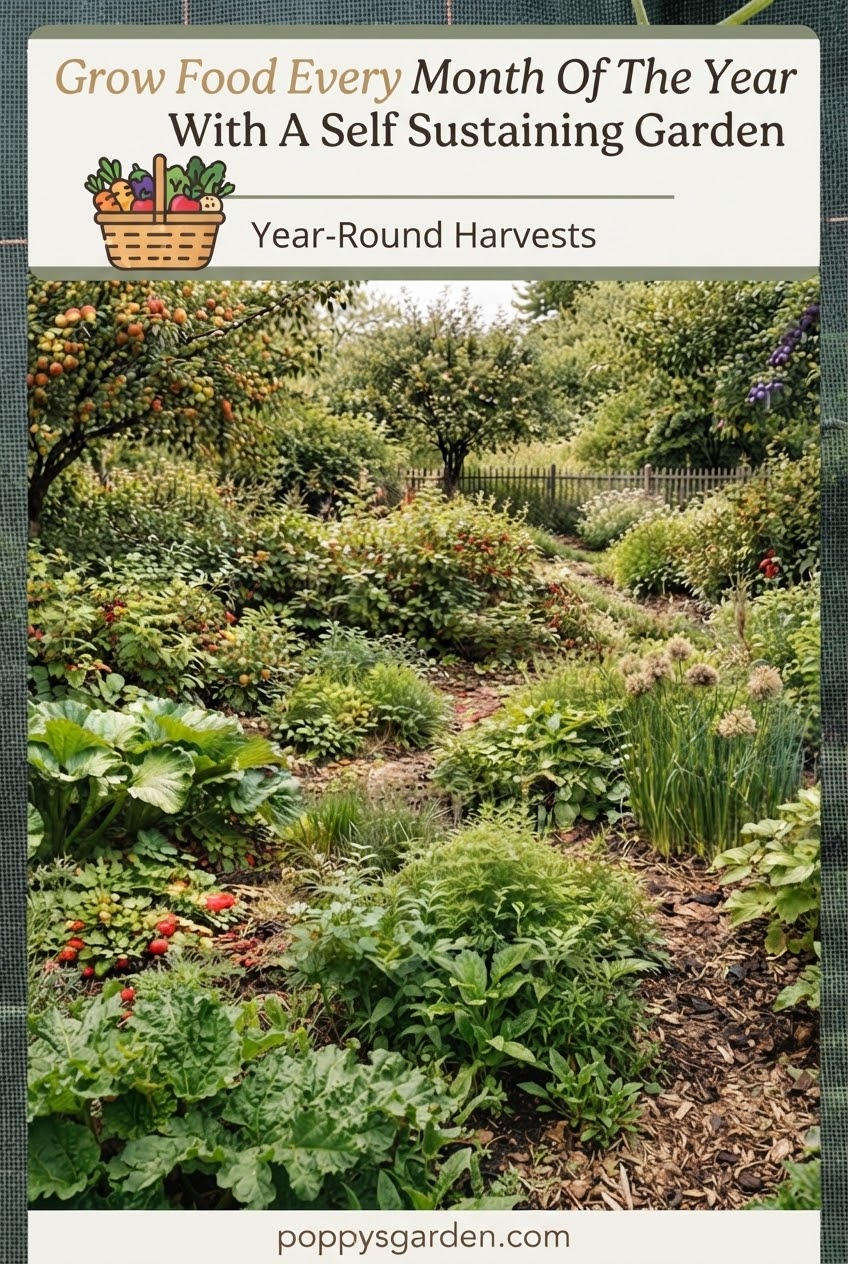 Grow Food Every Month Of The Year With A Self Sustaining Garden