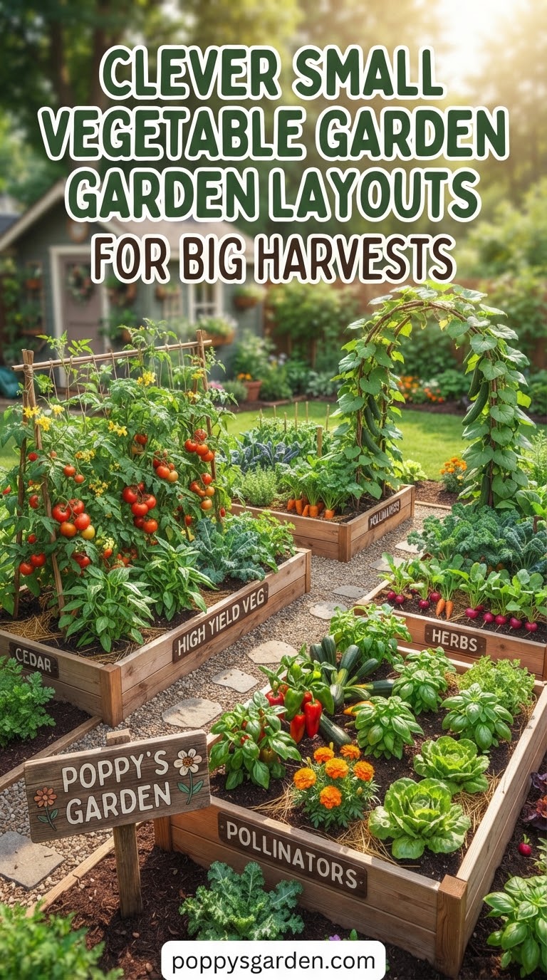 Clever Small Vegetable Garden Layouts for Big Harvests