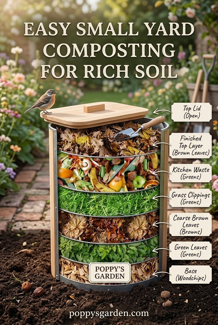Easy Small Yard Composting for Rich Soil