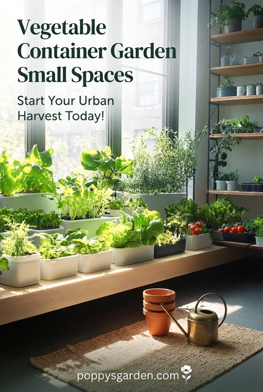 Vegetable Container Garden Ideas For Small Spaces