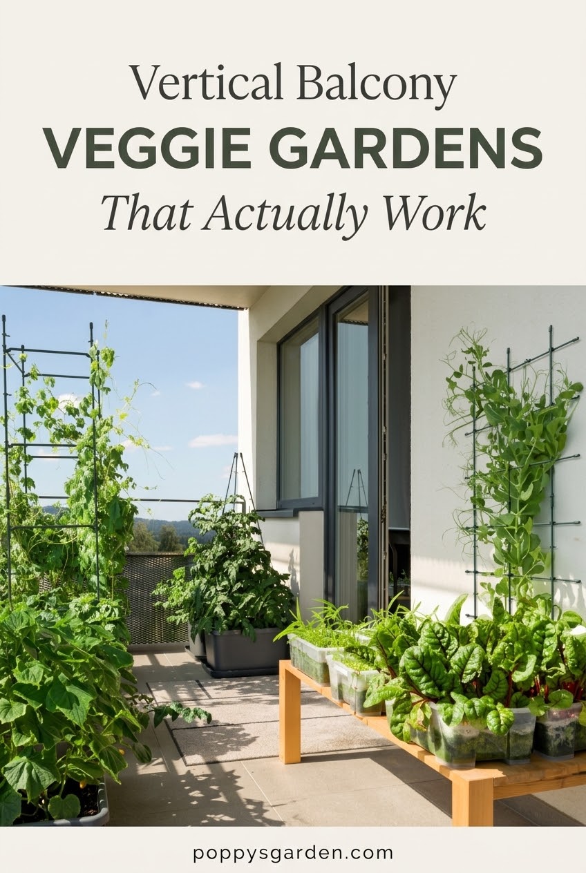 Vertical Balcony Veggie Gardens That Actually Work