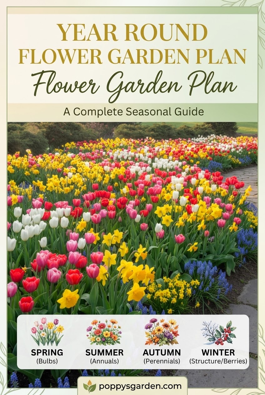 Year Round Flower Garden Plan