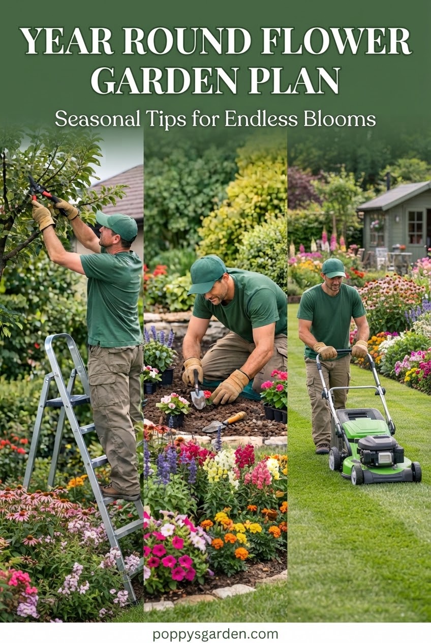 Year Round Flower Garden Plan