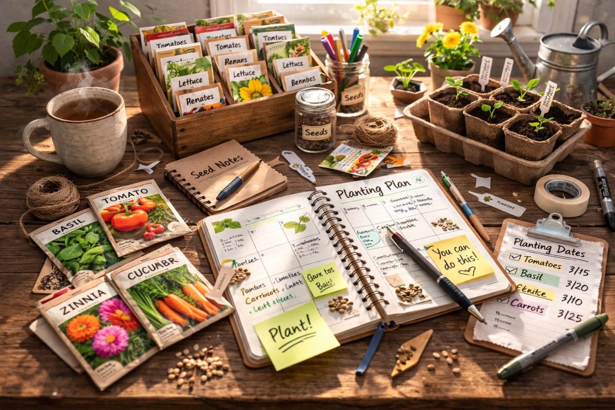 When to Start Seeds Indoors Chart for Gardeners Today